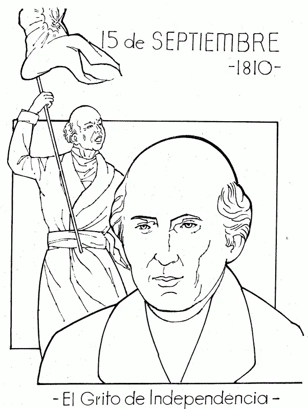 Mexican Independence Day Coloring Pages 6