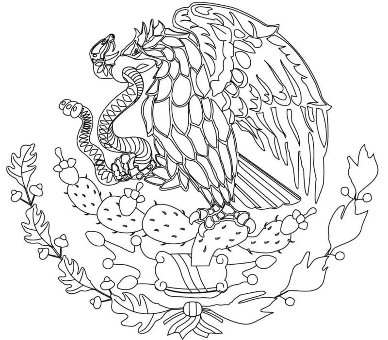 Desenhos de Mexico Para Colorir 14