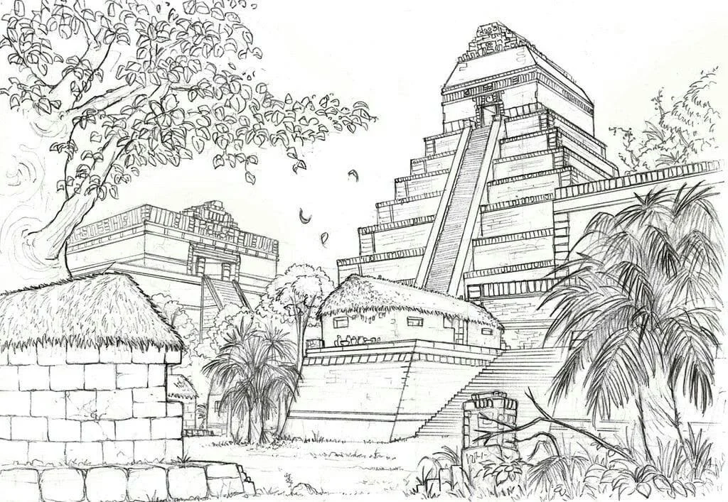 Desenhos de Mexico Para Colorir 19