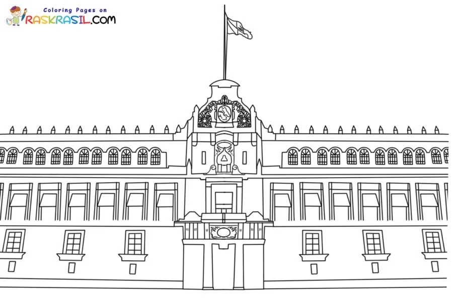 Desenhos de Mexico Para Colorir 24
