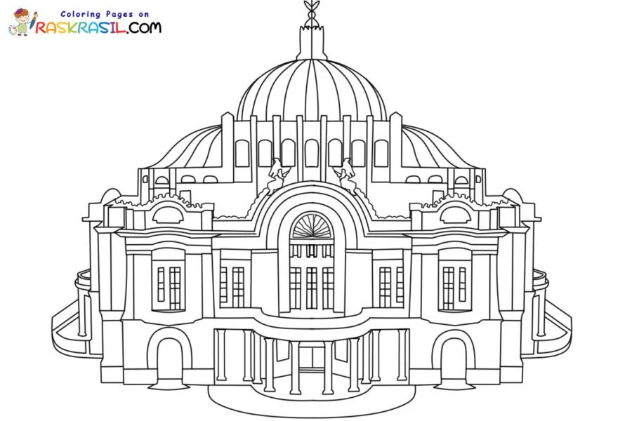 Desenhos de Mexico Para Colorir 25