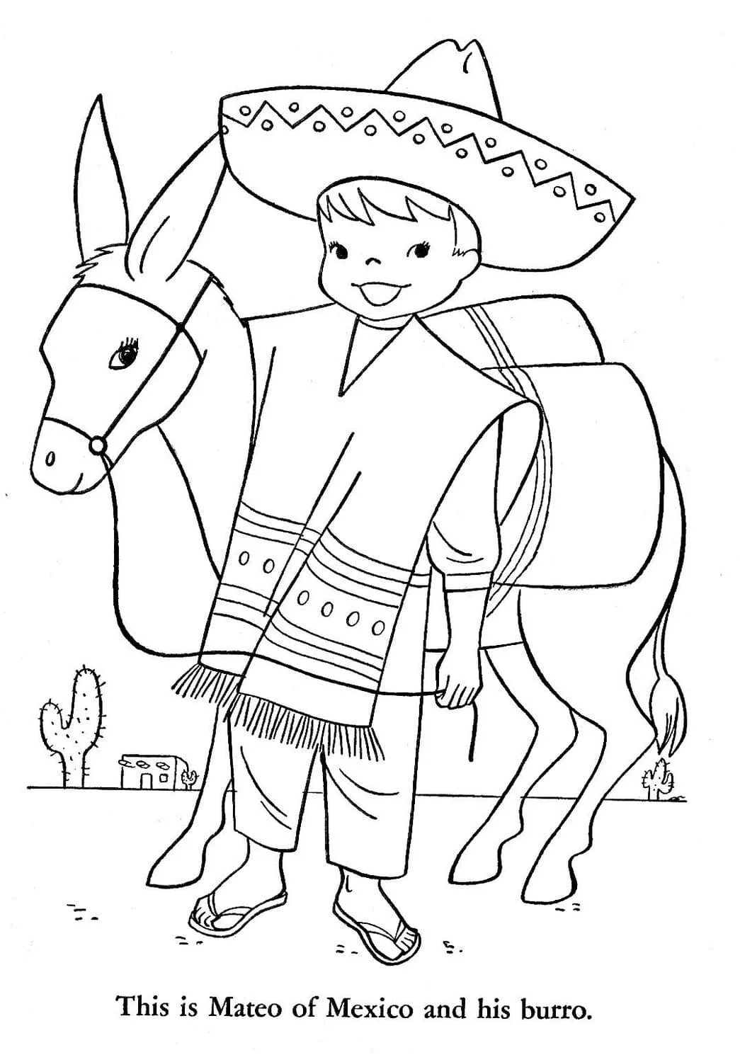 Desenhos de Mexico Para Colorir 30