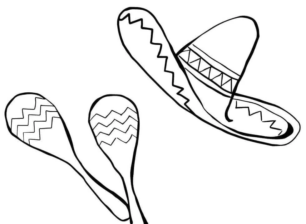 Desenhos de Mexico Para Colorir 44