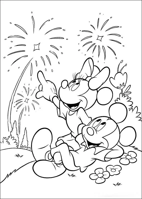 Desenhos de Mickey Mouse Para Colorir 17