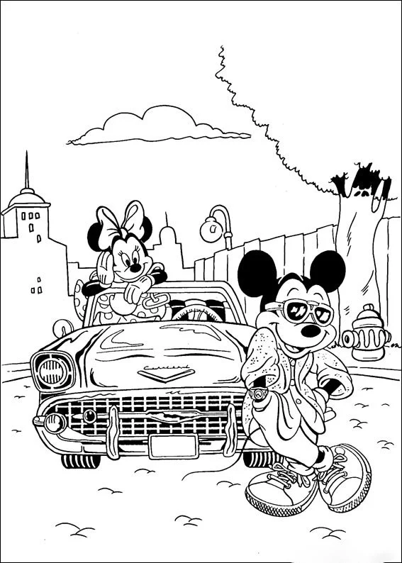 Desenhos de Mickey Mouse Para Colorir 19