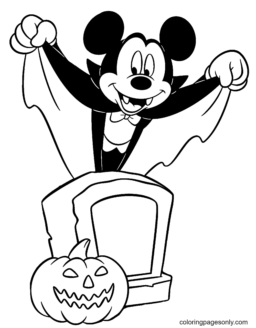 Desenhos de Mickey Mouse Para Colorir 29