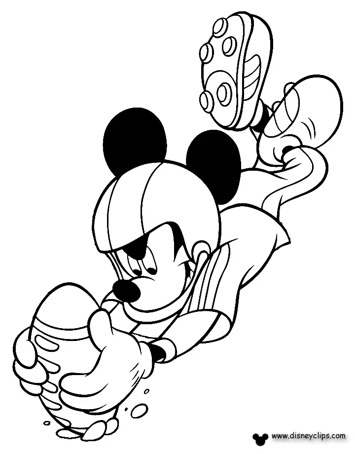 Desenhos de Mickey Mouse Para Colorir 44