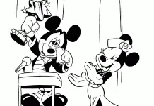 Desenhos de Mickey Mouse Para Colorir 46