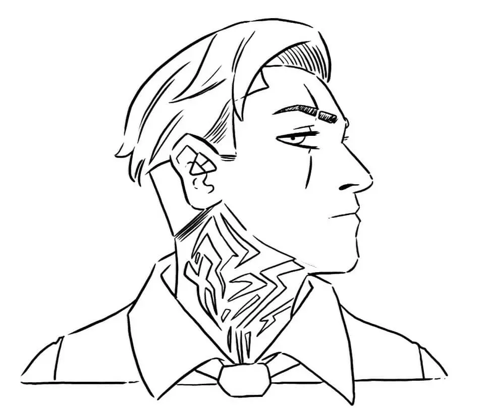 Midas Fortnite Coloring Pages 12