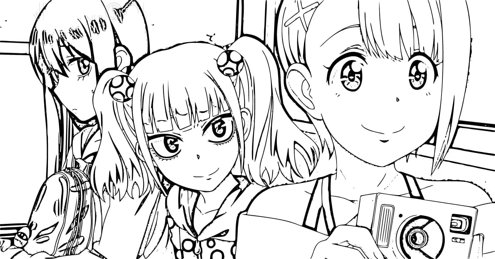 Mieruko chan Coloring Pages 23