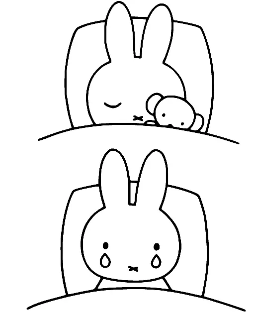 Miffy Coloring Pages