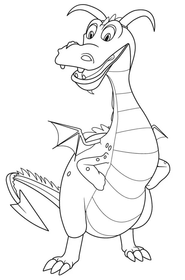 Mike the Knight Coloring Pages 8