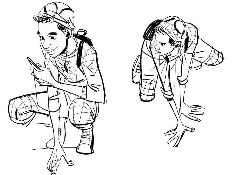 Miles Morales Ausmalbilder 35