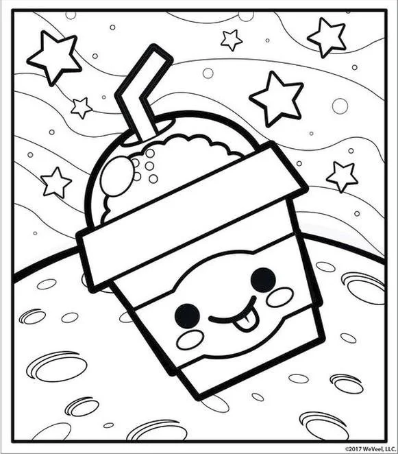 Milkshake Coloring Pages 13