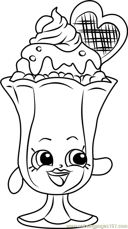 Milkshake Coloring Pages 15