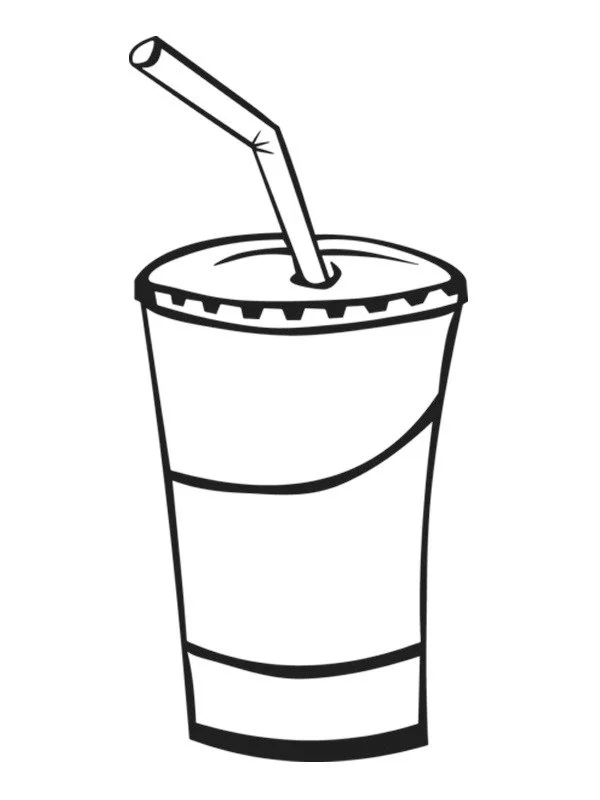 Milkshake Coloring Pages 27