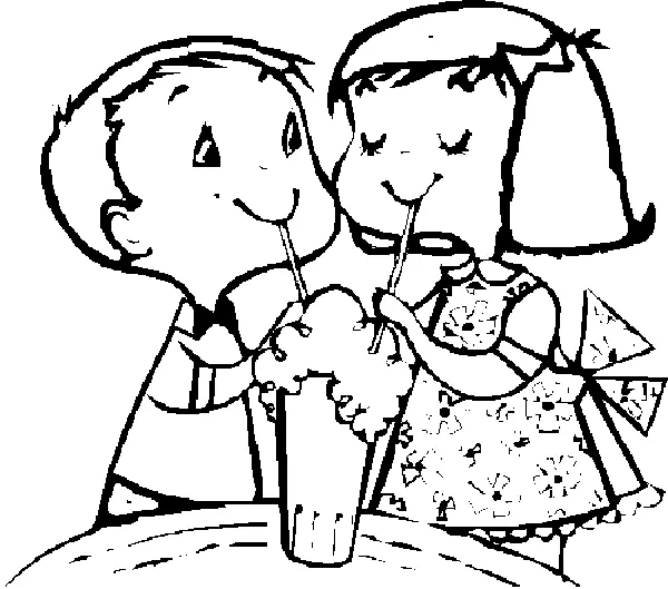 Milkshake Coloring Pages 30
