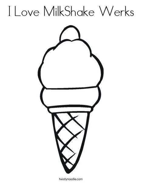 Ausmalbilder Milchshake 9