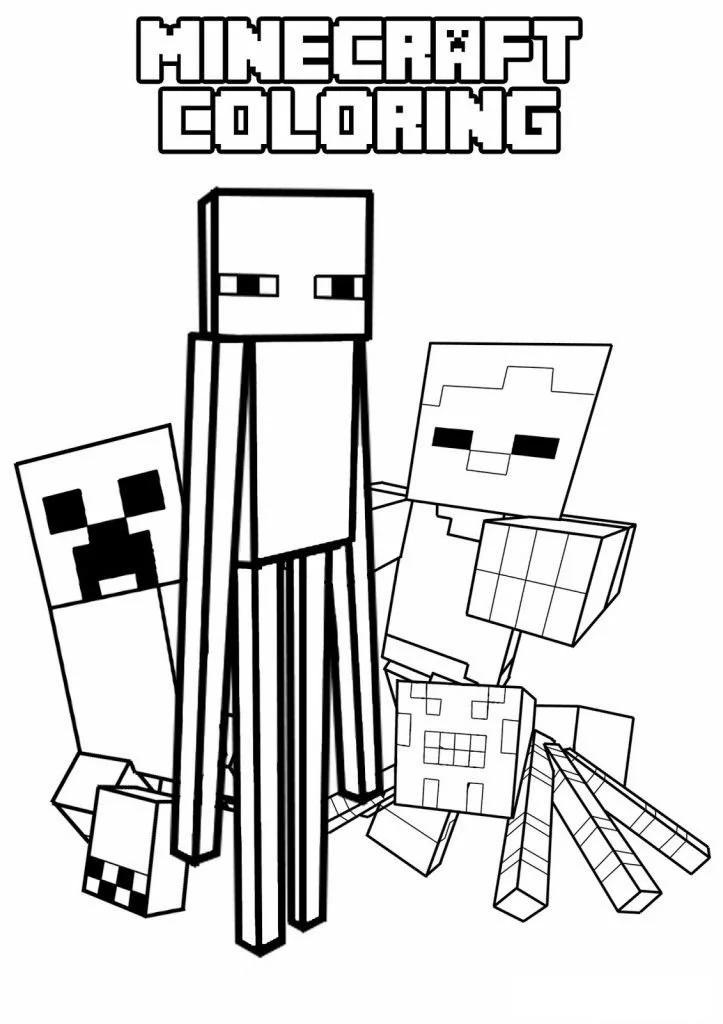 Minecraft Ausmalbilder 20