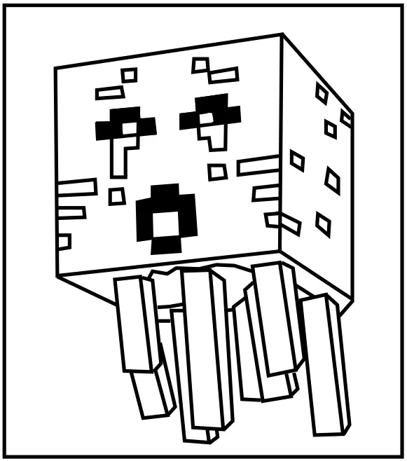 Minecraft Ausmalbilder 29