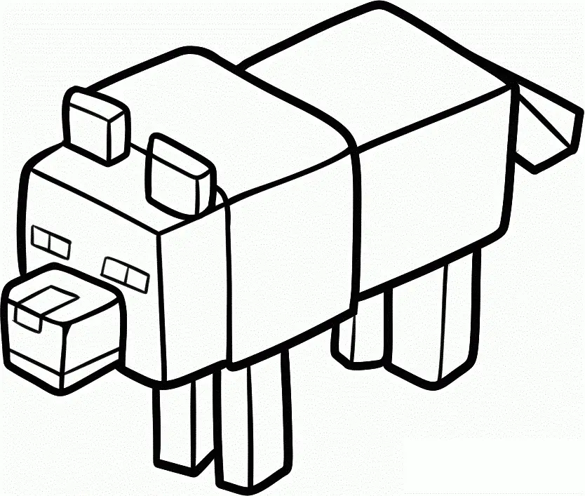 Minecraft Ausmalbilder 42