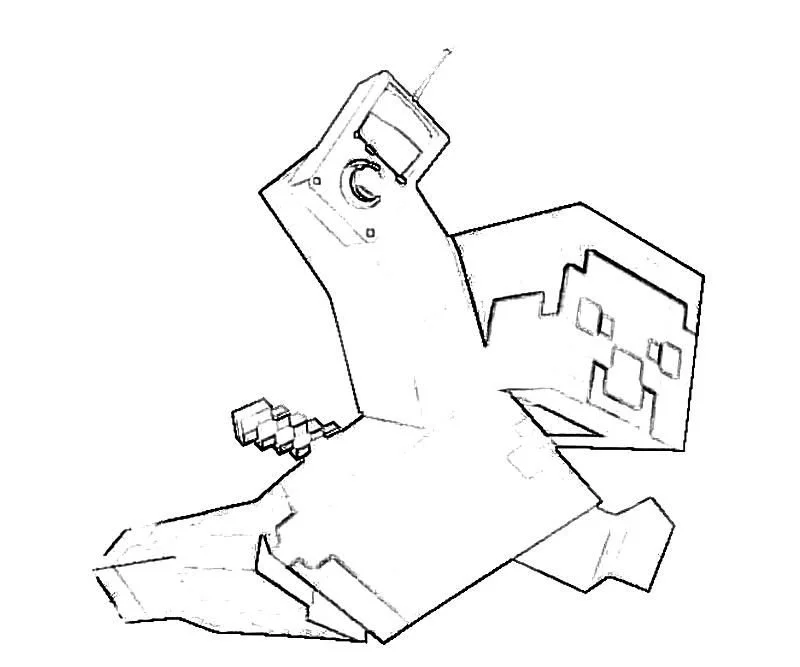 Minecraft Ausmalbilder 9