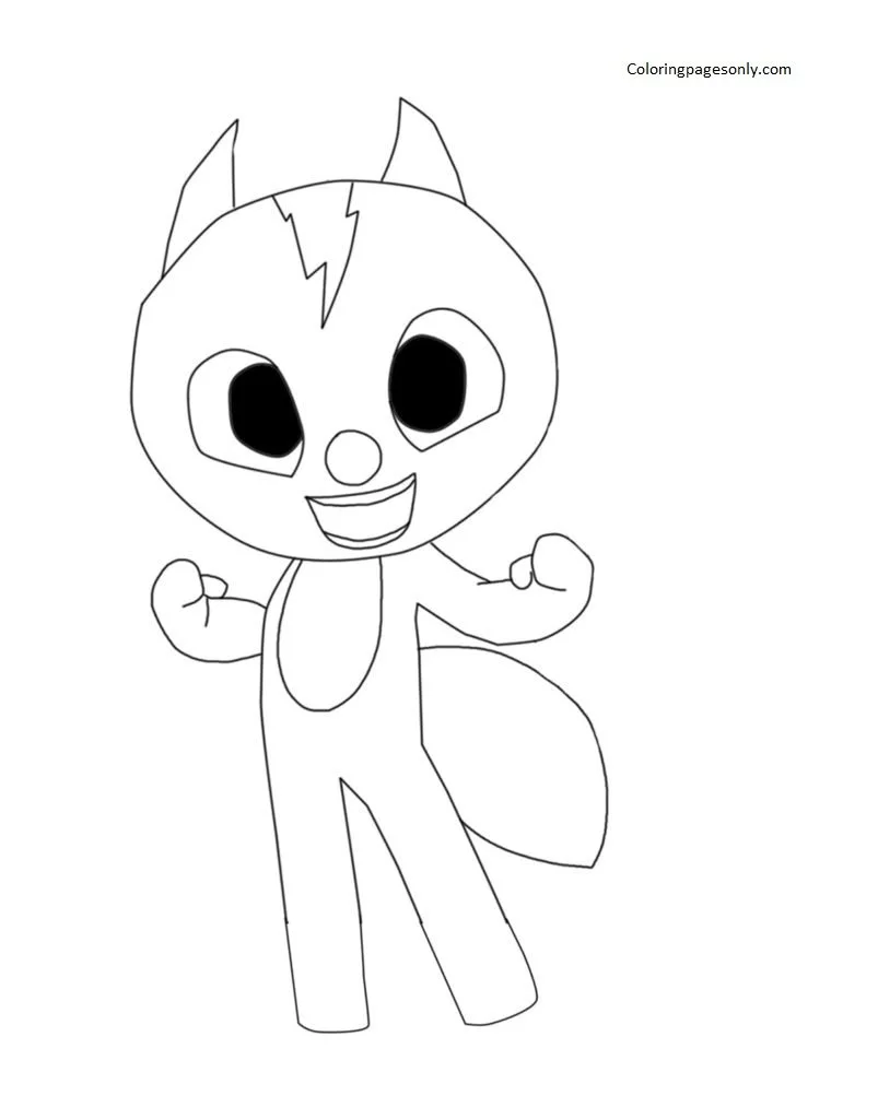Miniforce Para Colorear 11
