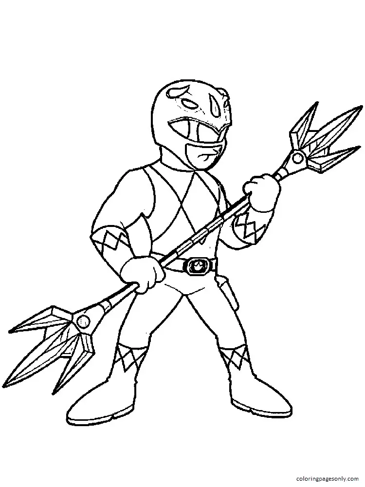 Miniforce Para Colorear 14