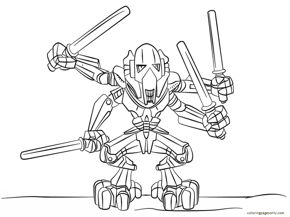 Miniforce Para Colorear 21