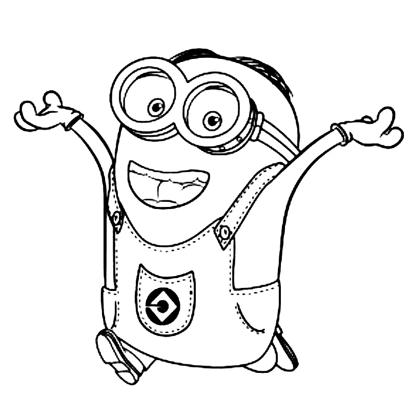 Minion Coloring Pages 103