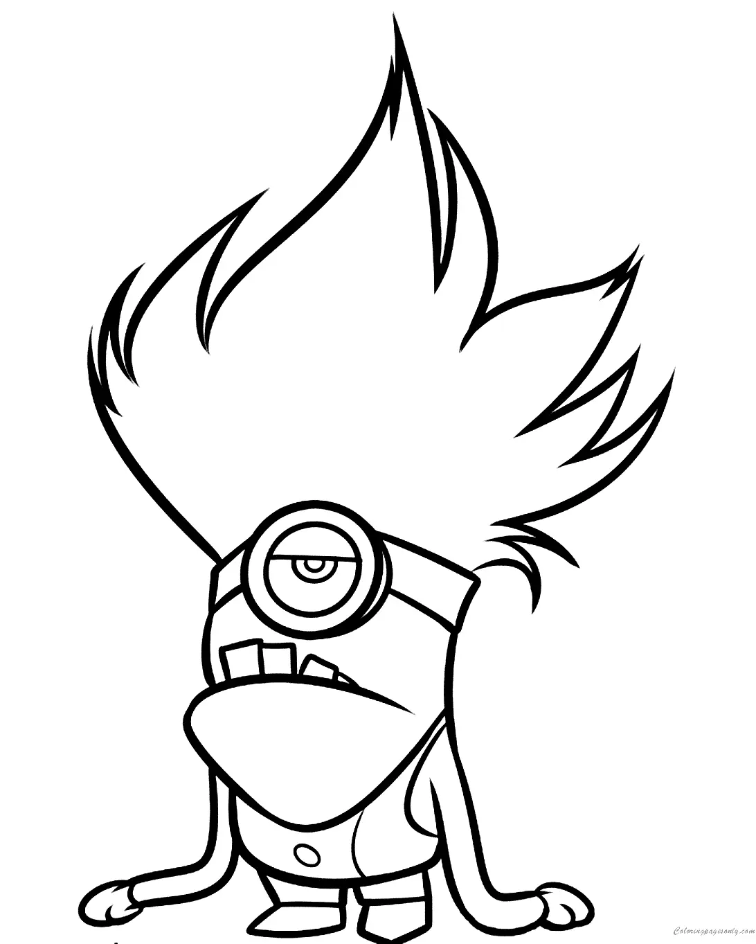 Minion Coloring Pages 118