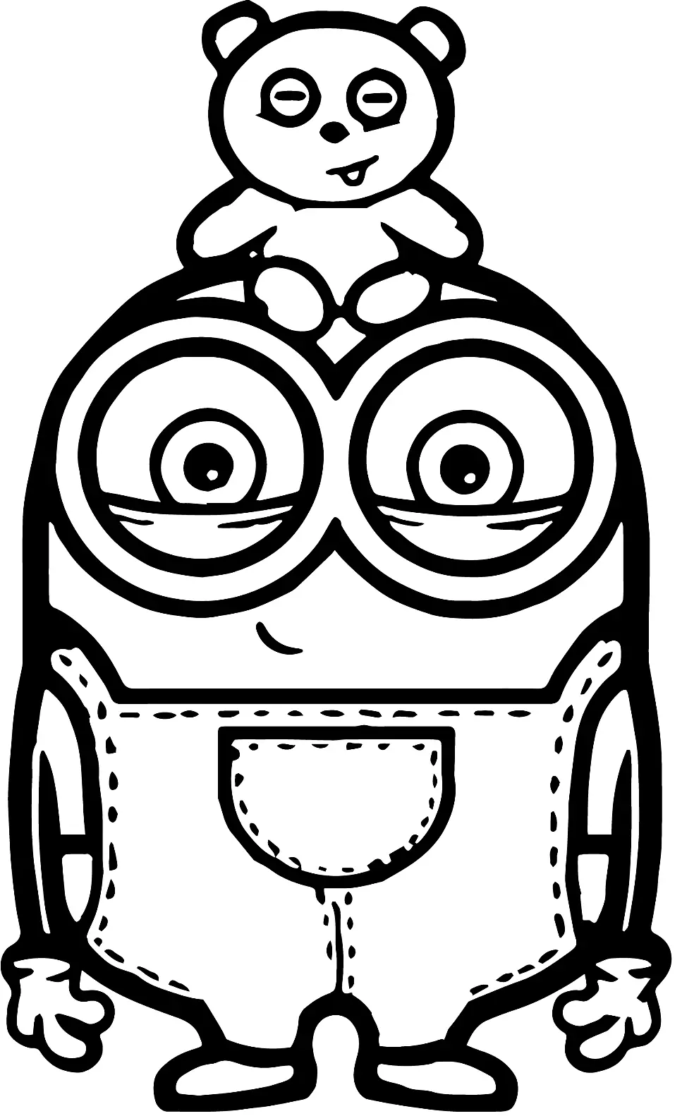 Minion Coloring Pages 12