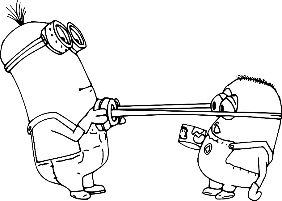 Minion Ausmalbilder 120