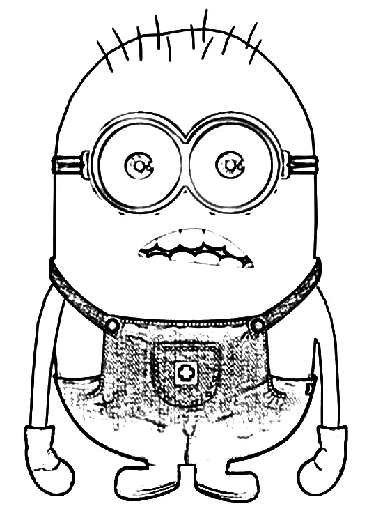 Minion Coloring Pages 131