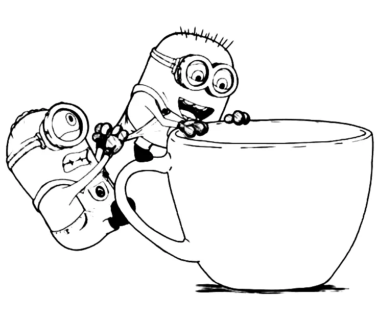Minion Coloring Pages 136