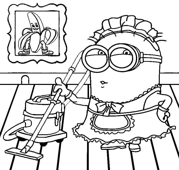 Minion Coloring Pages 137