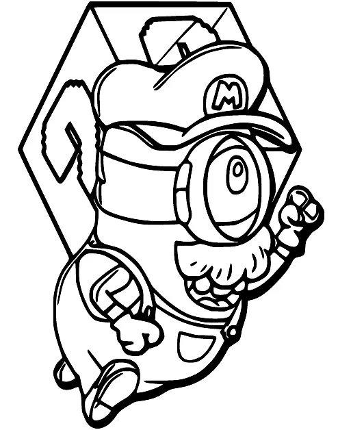 Minion Coloring Pages 139