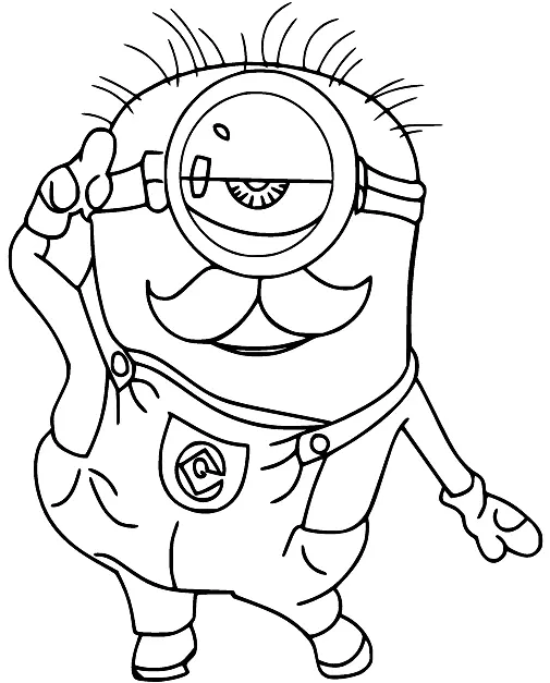 Minion Coloring Pages 146