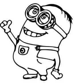 Minion Coloring Pages 15
