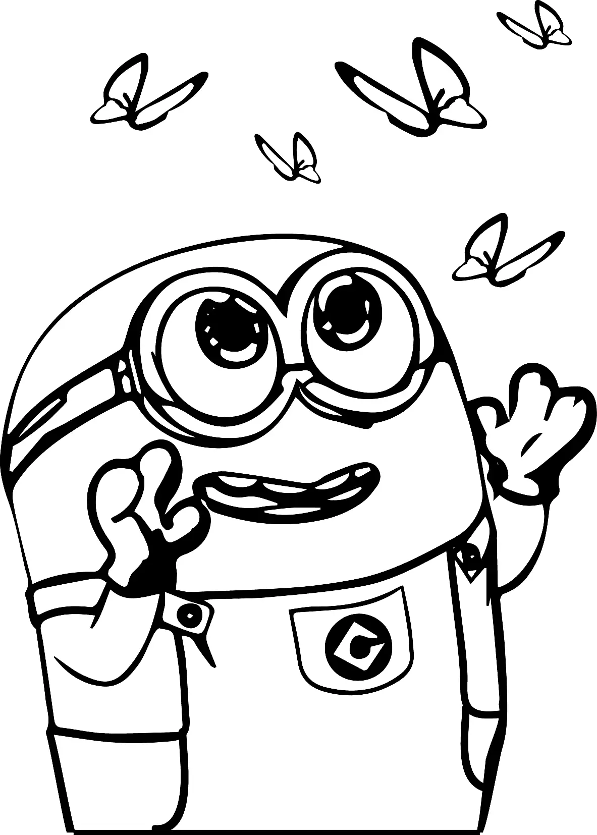 Minion Coloring Pages 19