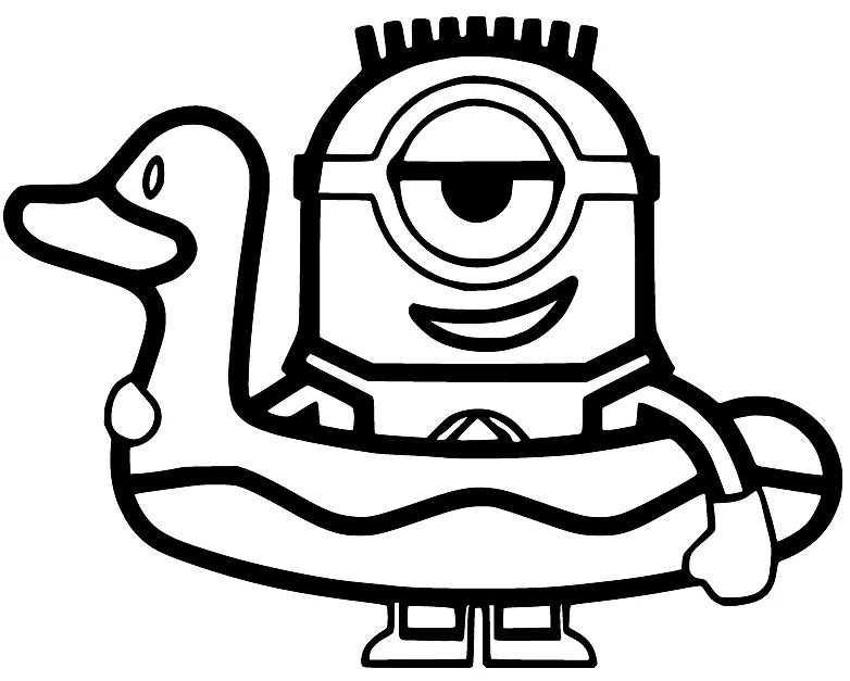 Minion Coloring Pages 2
