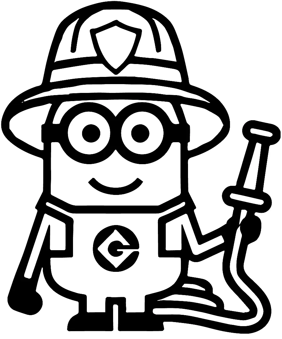 Minion Coloring Pages 21