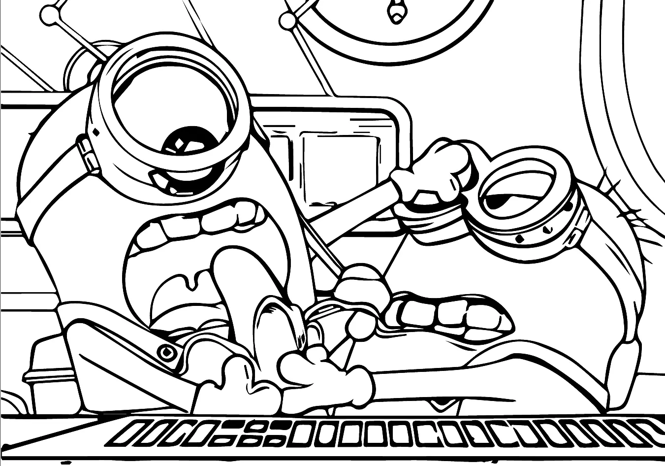 Minion Coloring Pages 23
