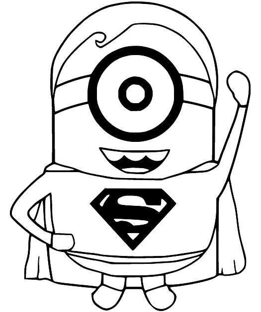 Minion Coloring Pages 27