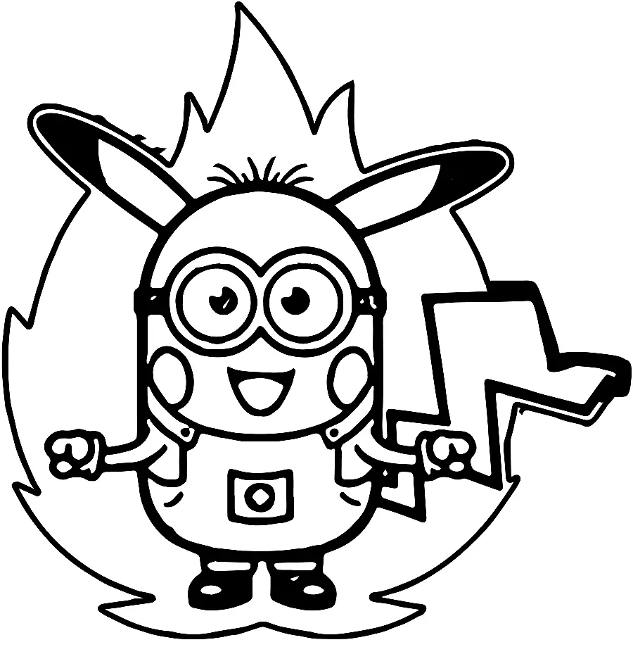 Minion Coloring Pages 28