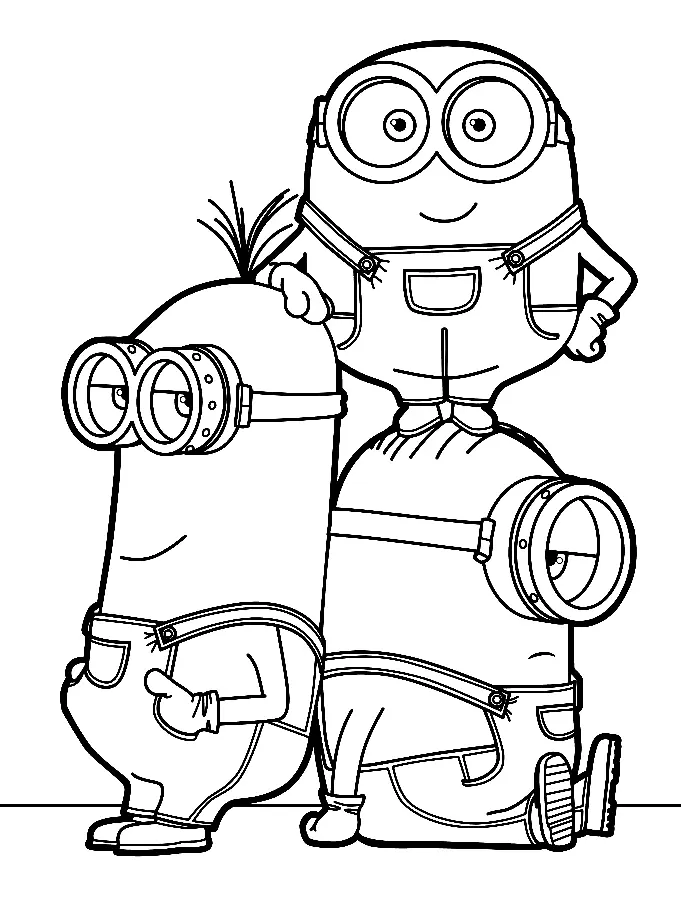 Minion Coloring Pages 29