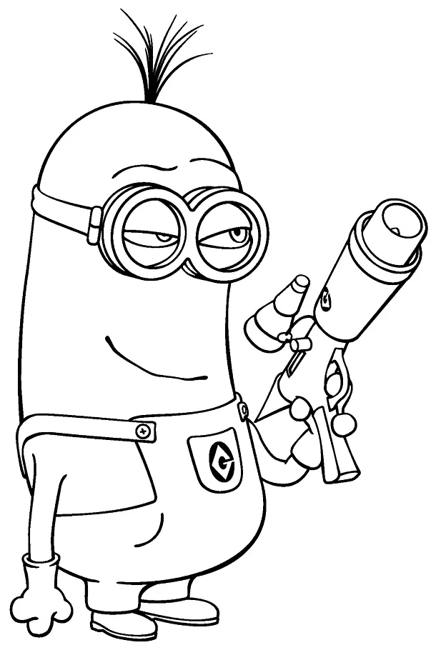 Minion Coloring Pages 30