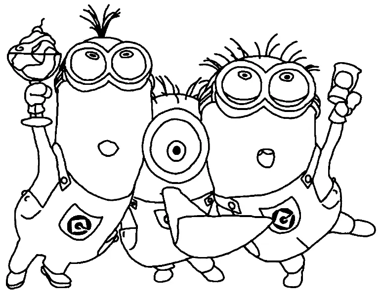 Minion Coloring Pages 36