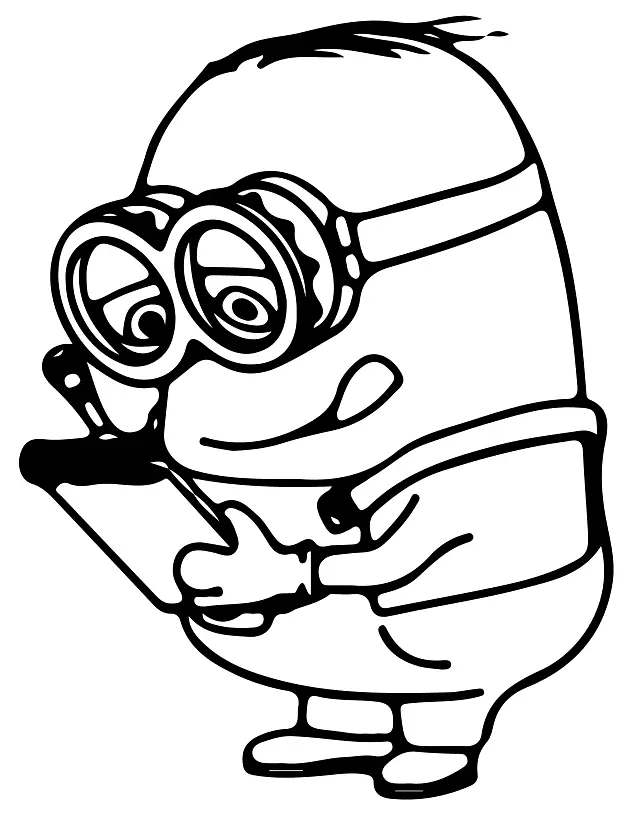 Minion Coloring Pages 38