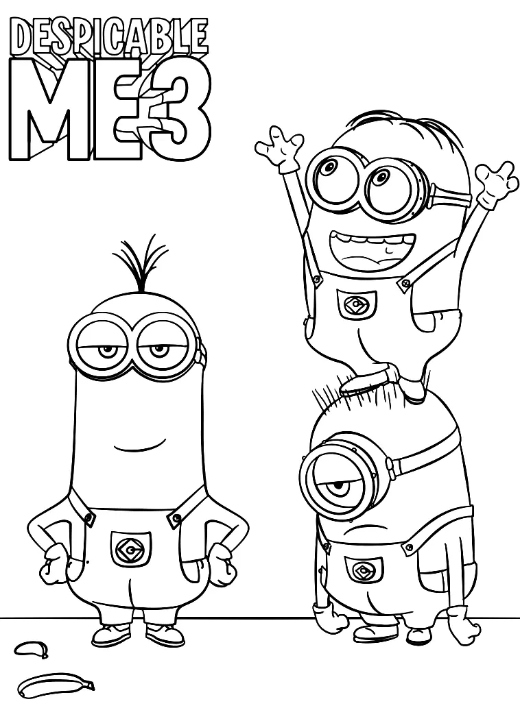 Minion Coloring Pages 39